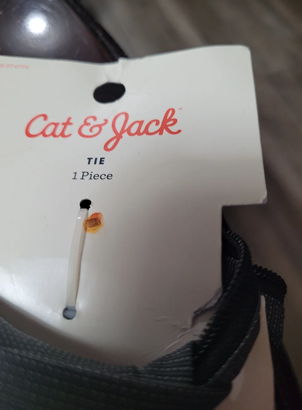 Boy's Gray Cat & Jack Gray Tie Sz S/M